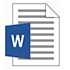 M S word icon with the text “Accessible Word” written below.
