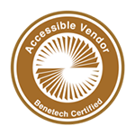 Accessible Vendor - Benetech Certified